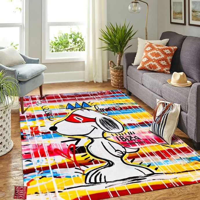 Snoopy Rectangle Rug