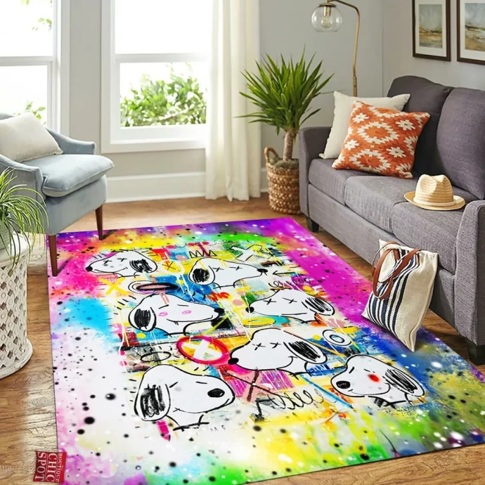 Snoopy Rectangle Rug