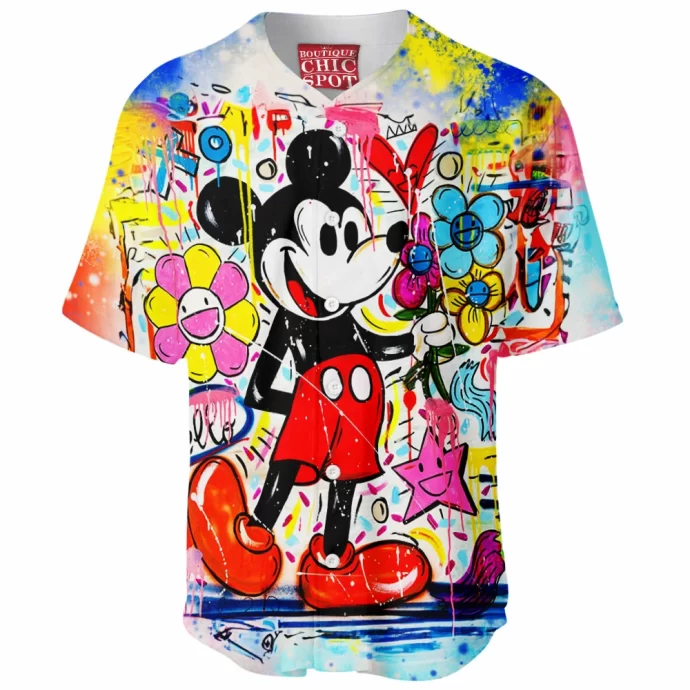 Mickey Mouse Baseball Jersey