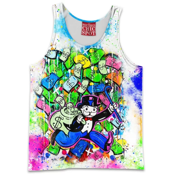 Mr. Monopoly Tank Top