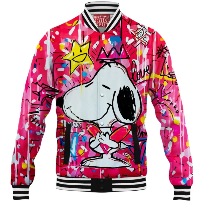 Snoopy Baseball Jacket