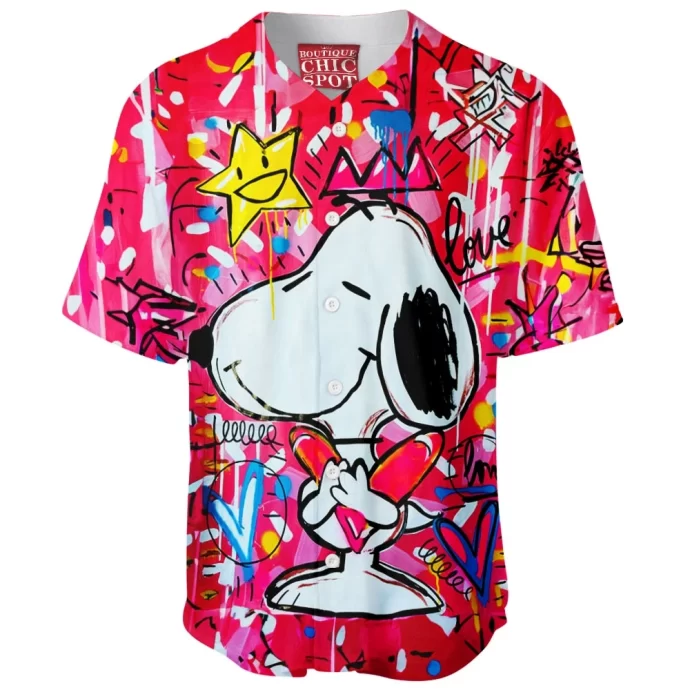 Snoopy Baseball Jersey