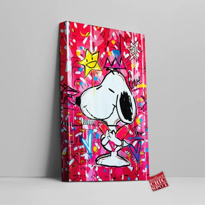 Snoopy Canvas Wall Art