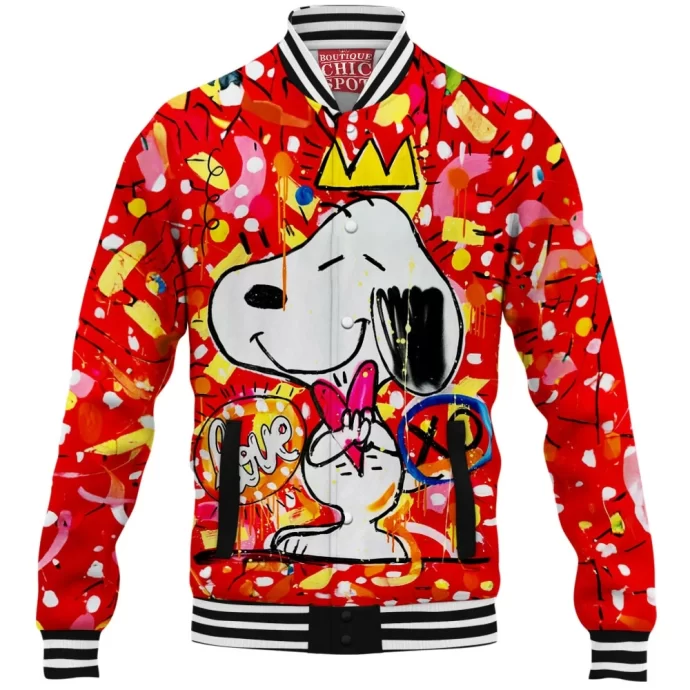 Snoopy Baseball Jacket