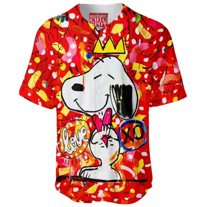 Snoopy Baseball Jersey