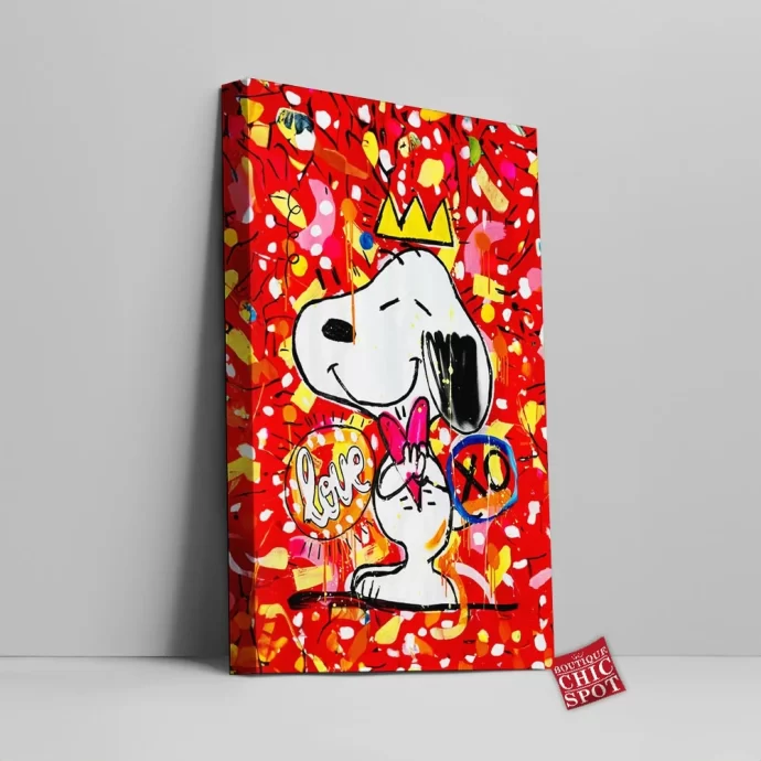 Snoopy Canvas Wall Art