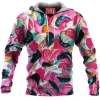 Flower Fleece-Hoodie