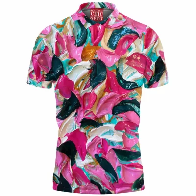Flower Polo Shirt