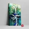Green and Blue Canvas Wall Art