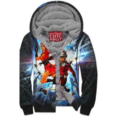 Ant-Man Zip-Fleece-Hoodie, Comic Zip-Fleece-Hoodie