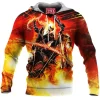 Comic Fleece-Hoodie, Ghost Rider Fleece-Hoodie