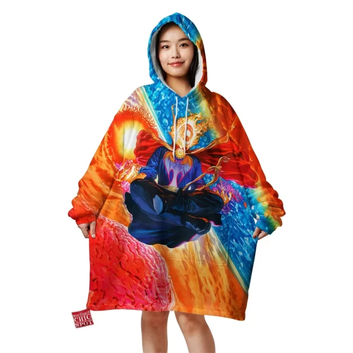 Doctor Stranger Blanket Hoodie