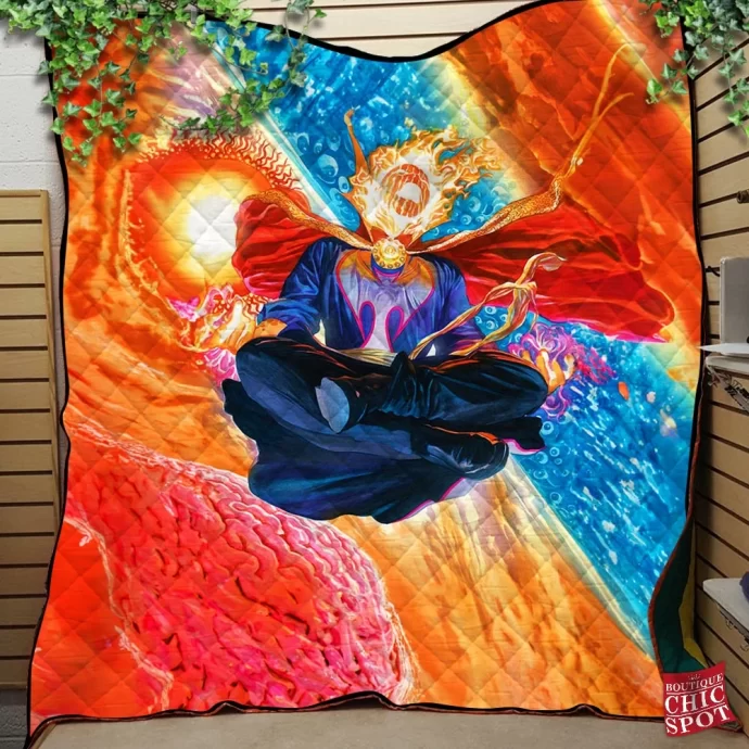 Doctor Stranger Quilt Blanket