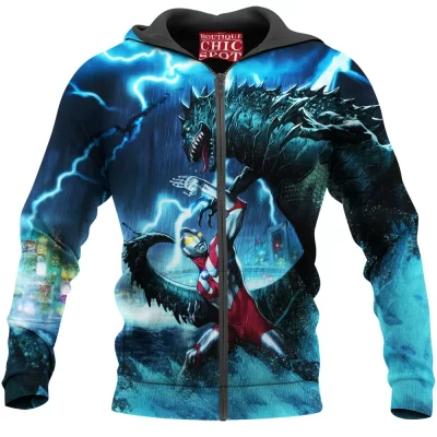 Comic Zip-Hoodie, Ultraman Zip-Hoodie
