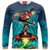 Comic Sweatshirt, Superhero Sweatshirt