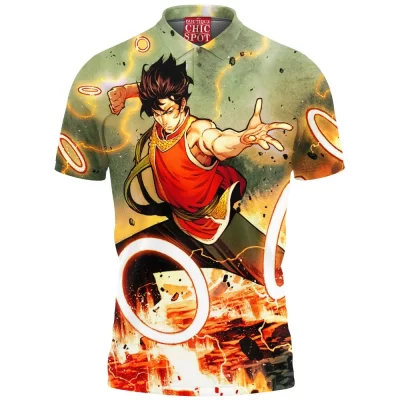 Comic Polo Shirt, Shang-Chi Polo Shirt