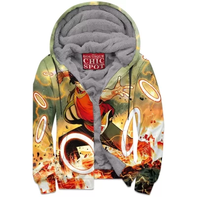 Comic Zip-Fleece-Hoodie, Shang-Chi Zip-Fleece-Hoodie