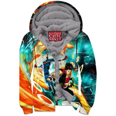 Comic Zip-Fleece-Hoodie, Shang-Chi Zip-Fleece-Hoodie