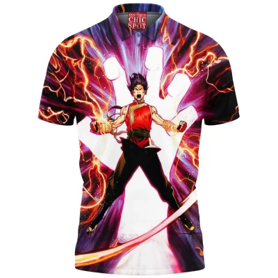 Comic Polo Shirt, Shang-Chi Polo Shirt