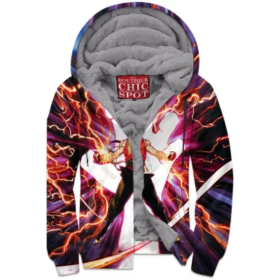 Comic Zip-Fleece-Hoodie, Shang-Chi Zip-Fleece-Hoodie