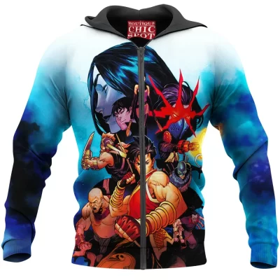 Comic Zip-Hoodie, Shang-Chi Zip-Hoodie