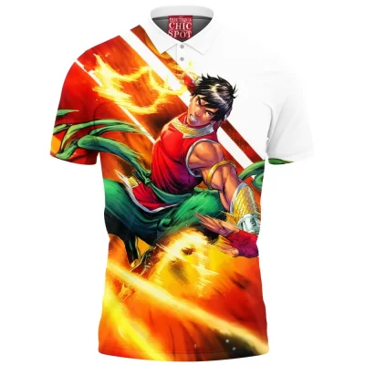 Comic Polo Shirt, Shang-Chi Polo Shirt