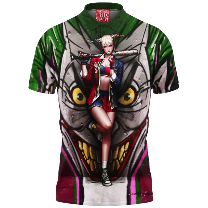 Harley Quinn Polo Shirt