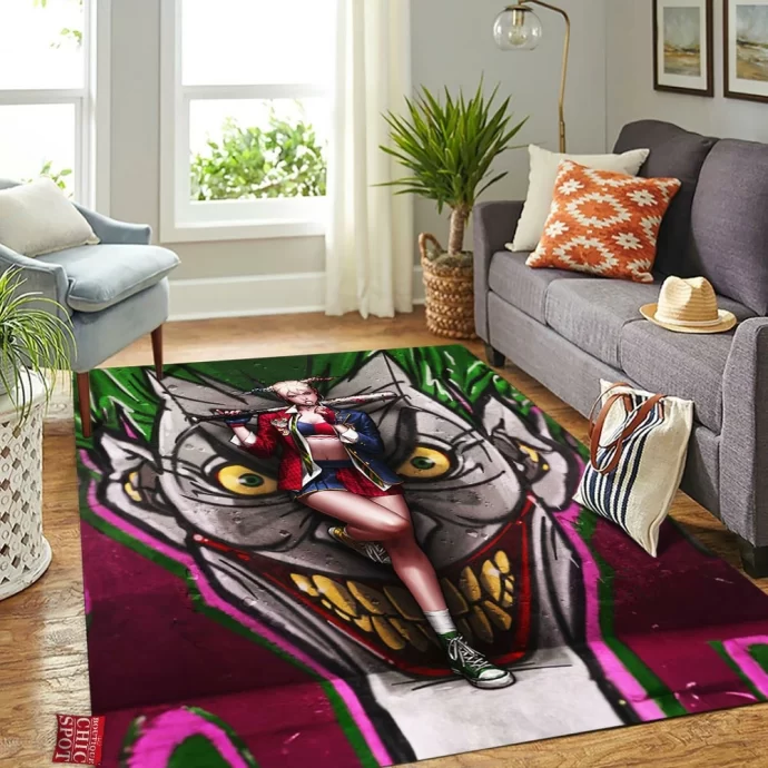 Harley Quinn Rectangle Rug