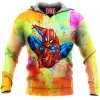 Comic Fleece-Hoodie, Spider-man Fleece-Hoodie