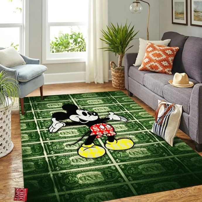 Mickey Mouse Rectangle Rug