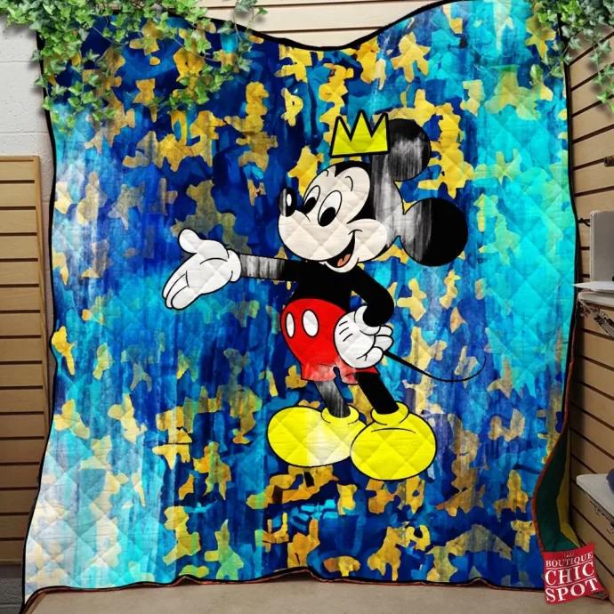 Mickey Mouse Quilt Blanket