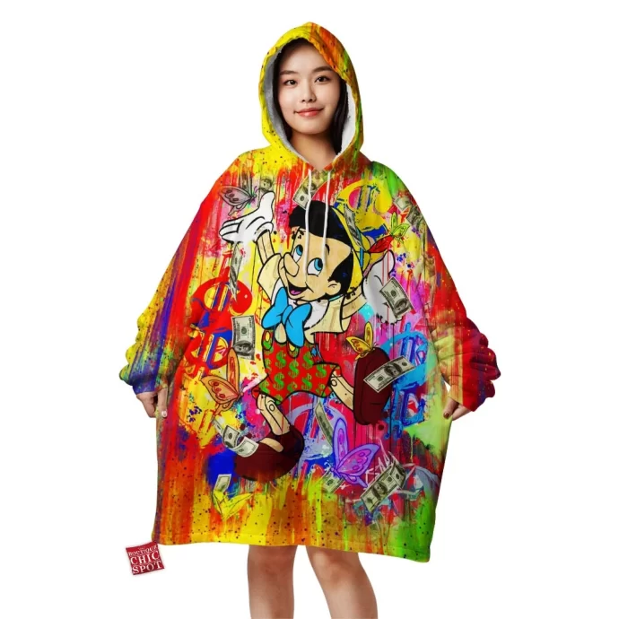 Pinocchio Blanket Hoodie