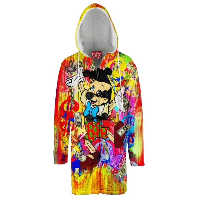 Pinocchio Hooded Cloak Coat