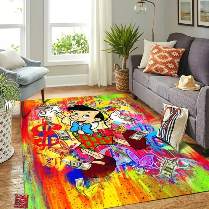 Pinocchio Rectangle Rug