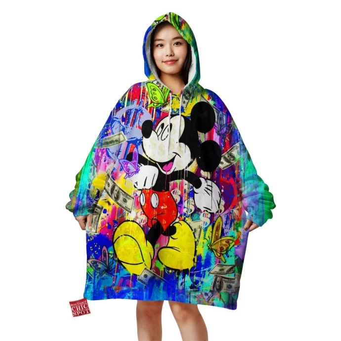 Mickey Mouse Blanket Hoodie