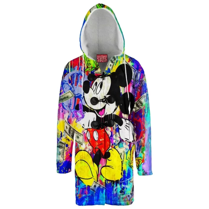 Mickey Mouse Hooded Cloak Coat