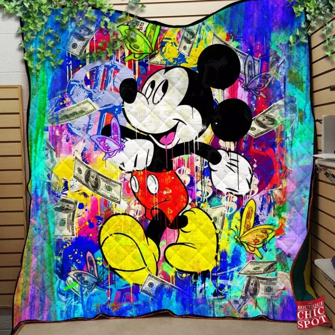 Mickey Mouse Quilt Blanket