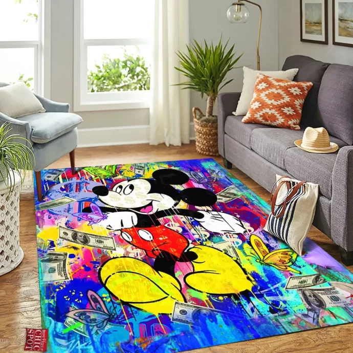 Mickey Mouse Rectangle Rug