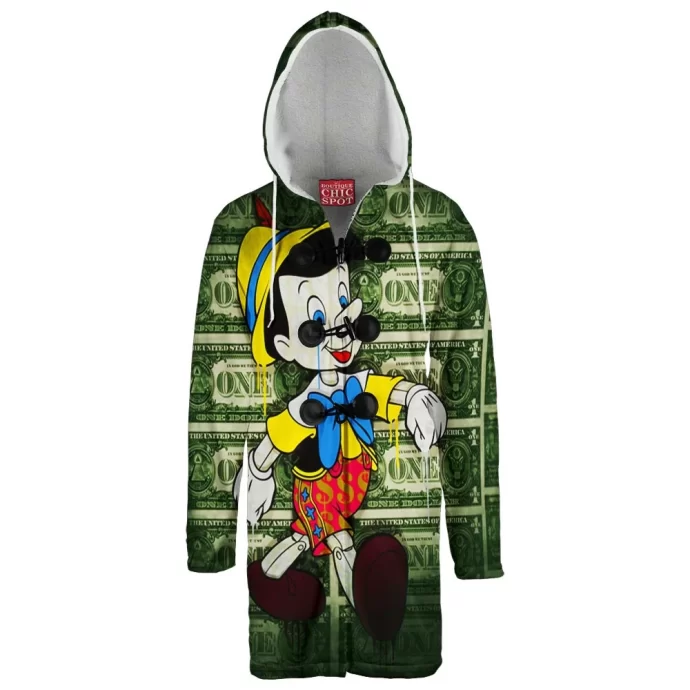 Pinocchio Hooded Cloak Coat