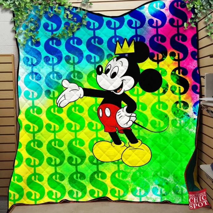 Mickey Mouse Quilt Blanket