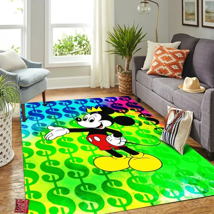 Mickey Mouse Rectangle Rug