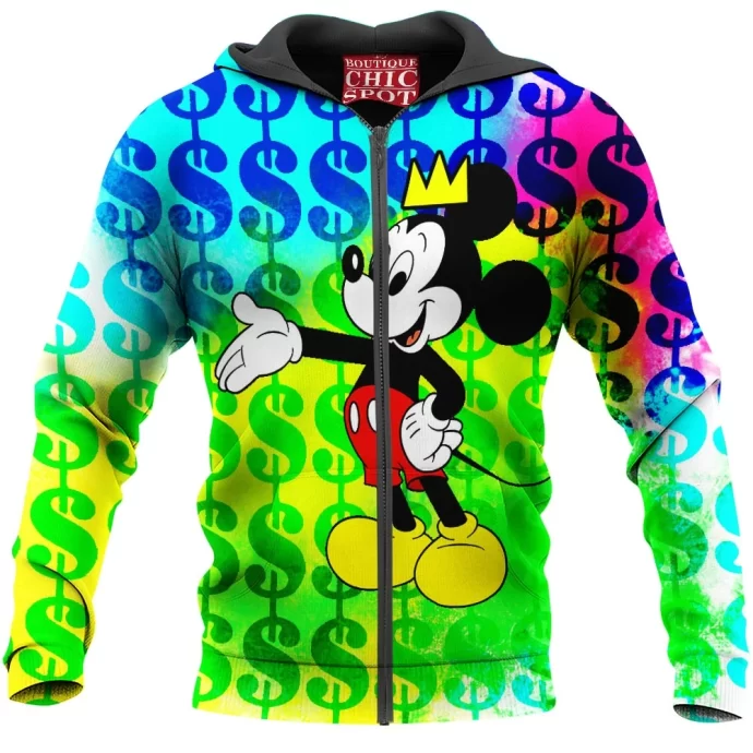 Mickey Mouse Zip Hoodie