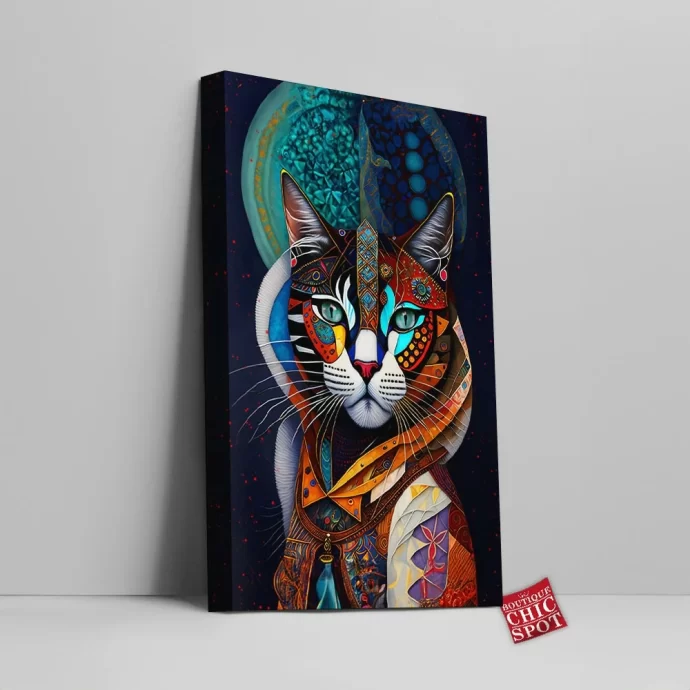 Cat Canvas Wall Art