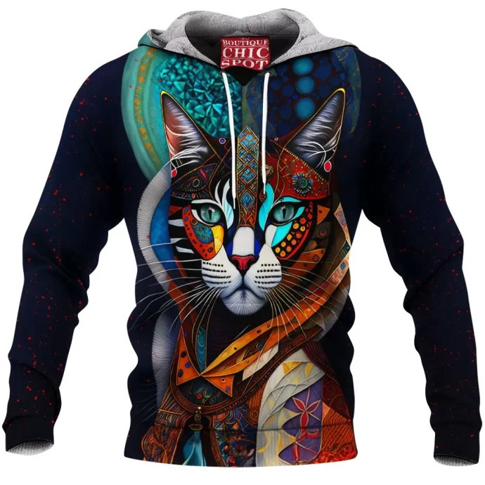 Cat Fleece Hoodie