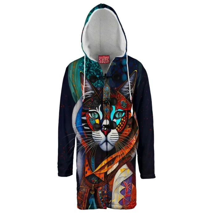 Cat Hooded Cloak Coat