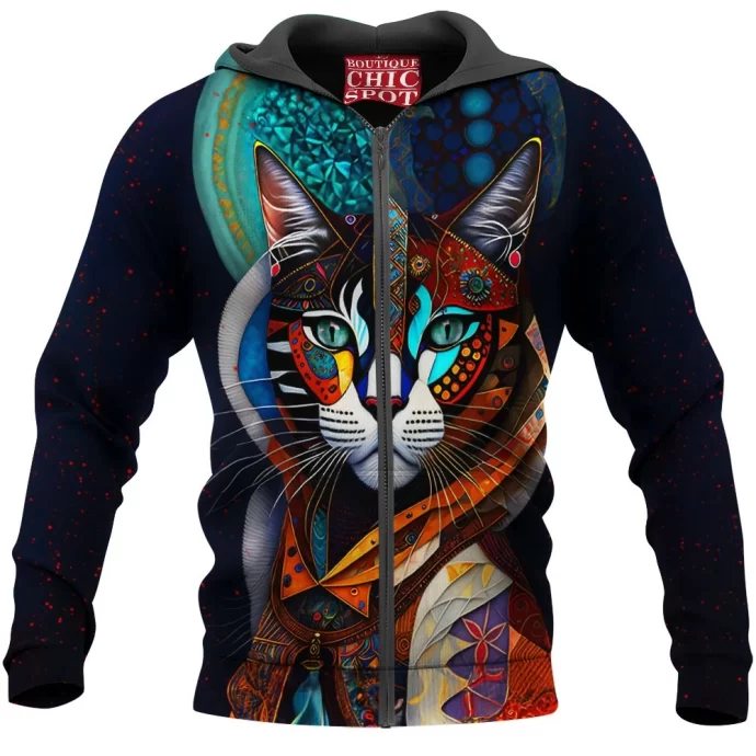 Cat Zip Hoodie