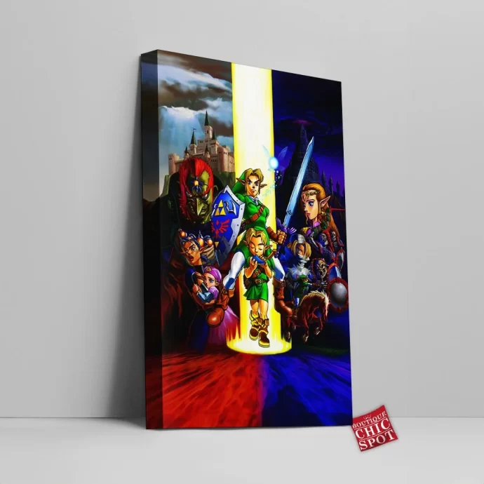 The Legend of Zelda: Ocarina of Time Canvas Wall Art