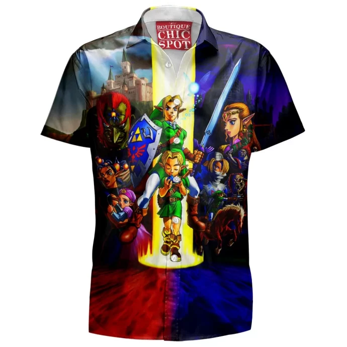 The Legend of Zelda: Ocarina of Time Hawaiian Shirt