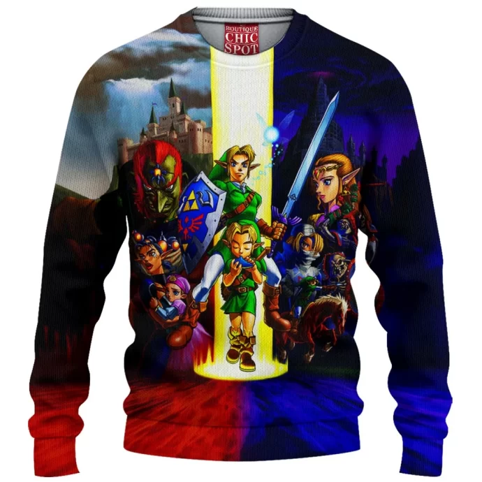 The Legend of Zelda: Ocarina of Time Knitted Sweater