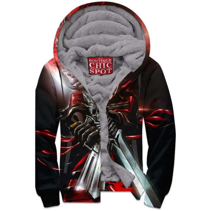 Devil May Cry Zip Fleece Hoodie